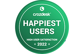 CROZDESK TOP RATED SOFTWARE Award