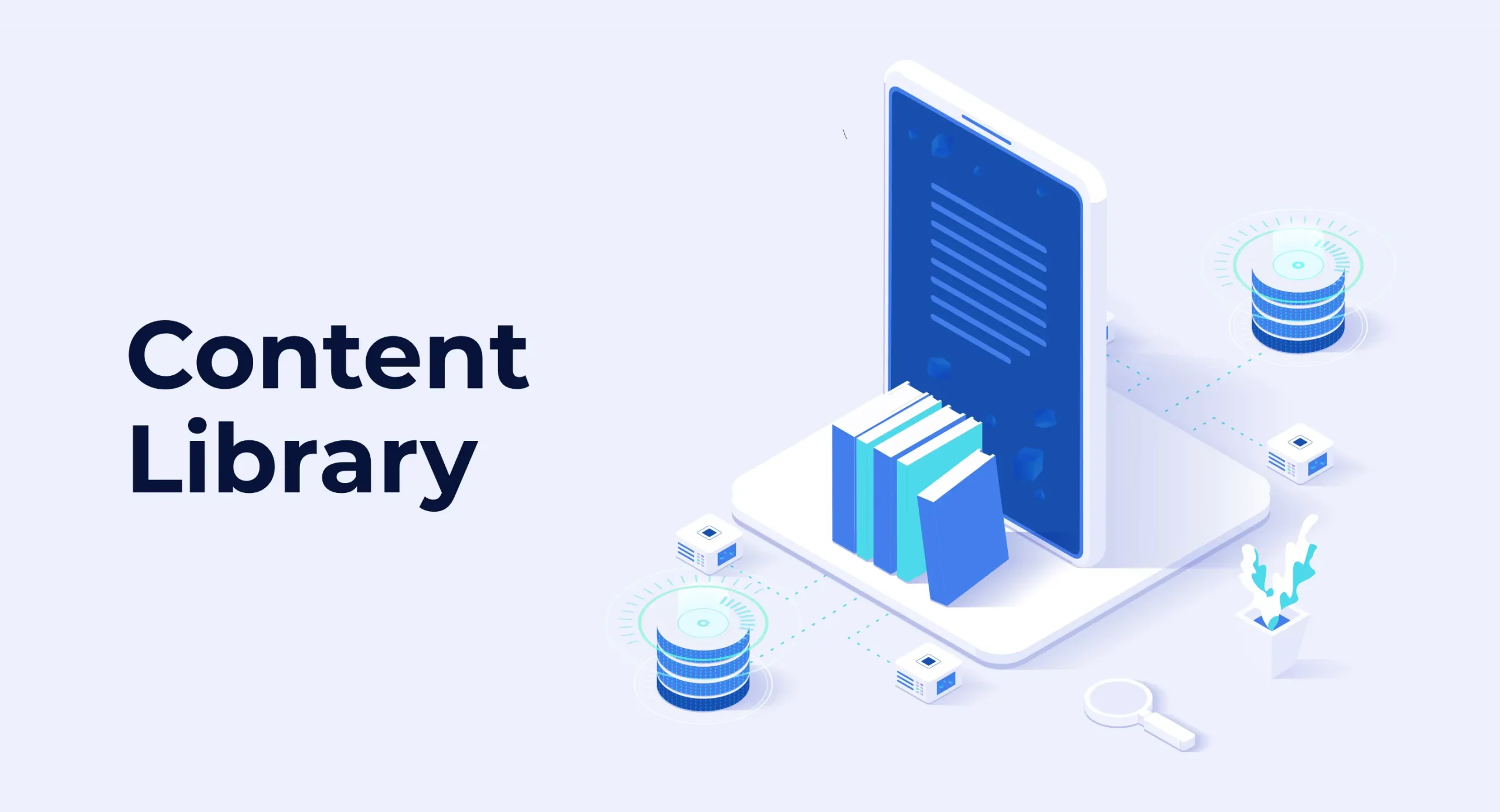 LMS with Content Library